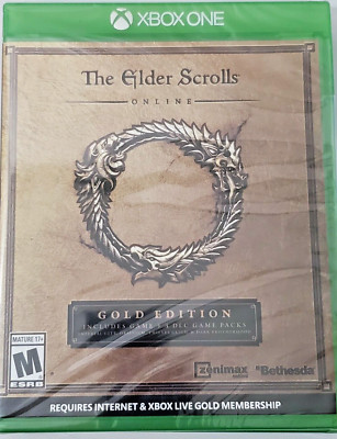 xbox one elder scolls online gold edition video game  new in package