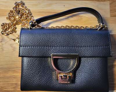 Coccinelle Schwarz Arlettis Mignon Leder Crossbody Damen-Umhängetasche