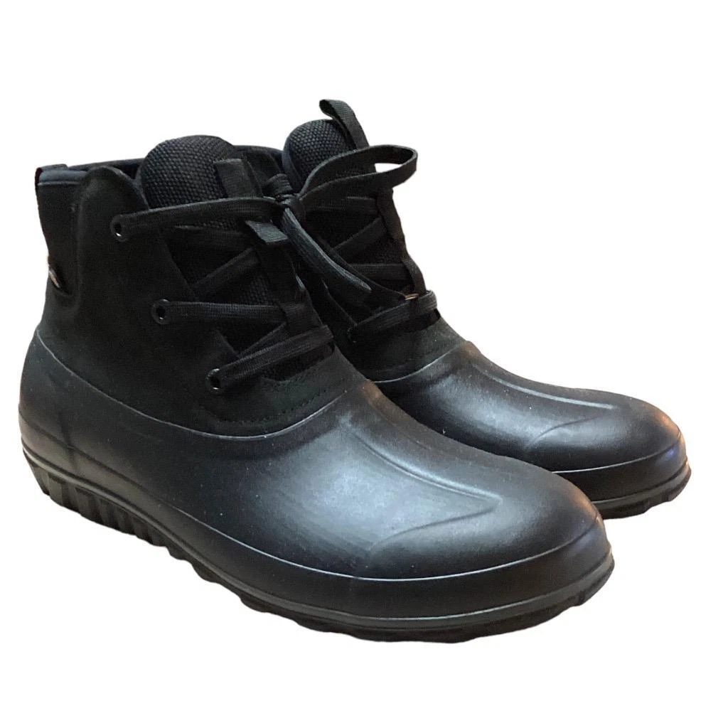 Bogs Snow Boots Mens 10 Black Casual Nubuck Leather Waterproof Lace Up Ankle NEW
Opens in a new wind