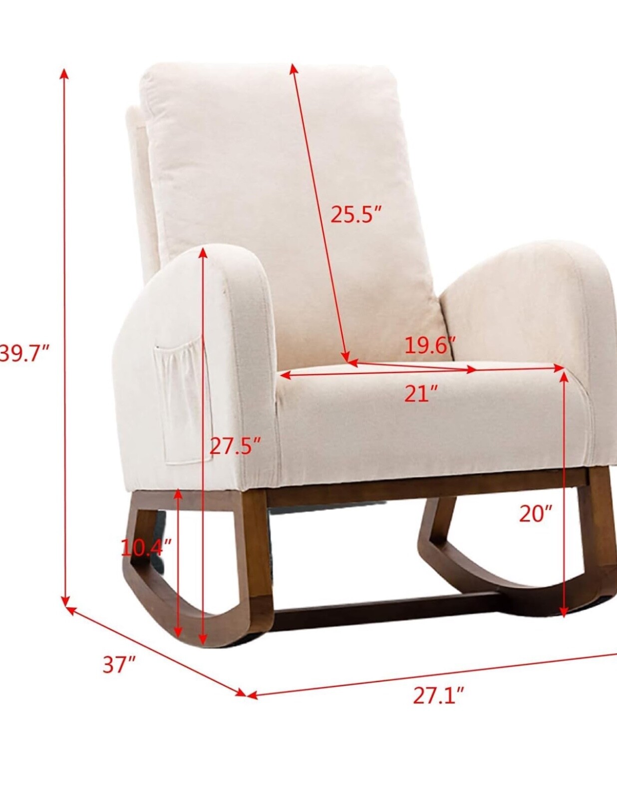 Fauteuil à bascule Accent fauteuil confortable contre le mal de dos - 4