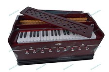 Best Harmonium 9 Stopper Chudidaar Bellow 42 Key Two Reed Bass Male With Cover