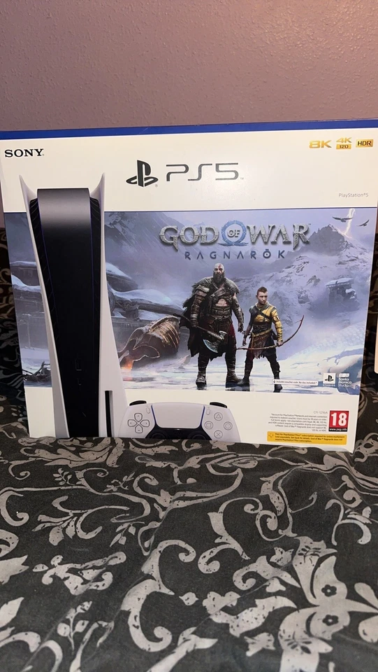 Sony PlayStation 5 PS5 Disc Edition Console God Of War Ragnarok Bundle ✅✅, photo 1 of 5