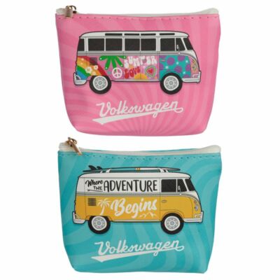 Geldbörse Volkswagen Bulli VW Bus T1 Surf Adventure begins Geldbeutel NEU