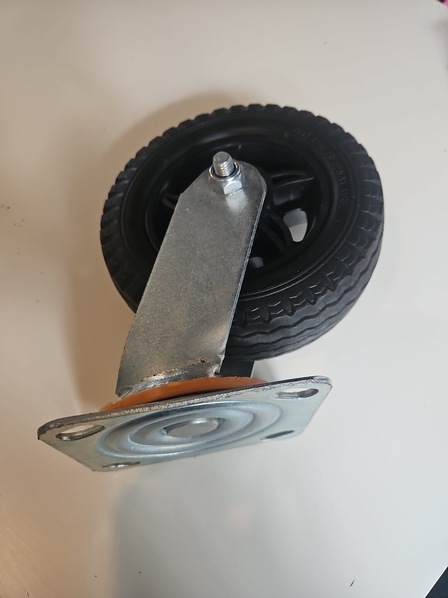 Hoverkart Caster Wheel Solid Rubber Wheel For Suspension Kart