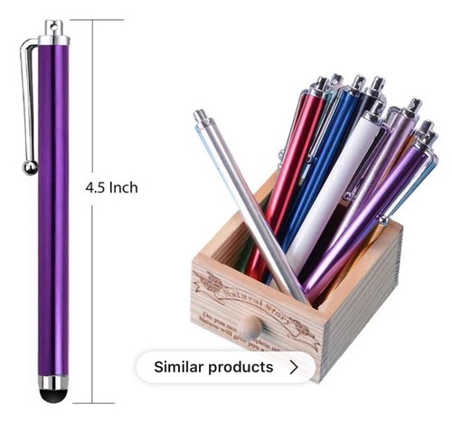 5 Pack Touch Screen Stylus Pens For All Samsung Galaxy Tablets & All Phones - Picture 3 of 4