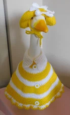 Goose Clothes Frog, Goose Sweater, Porch Goose, Outdoor Decor, Goose Outfits Dai