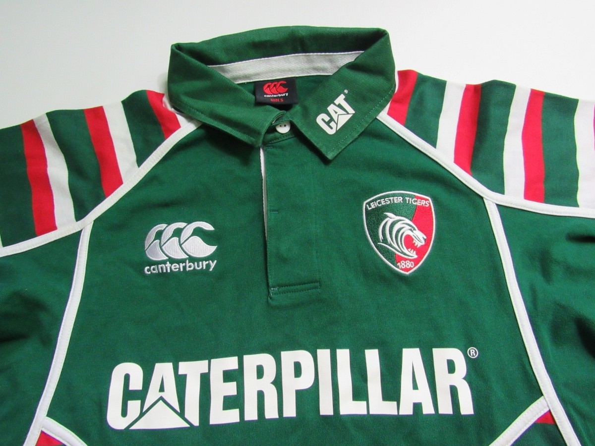 LEICESTER TIGERS RUGBY home jersey shirt CANTERBURY 2012-13