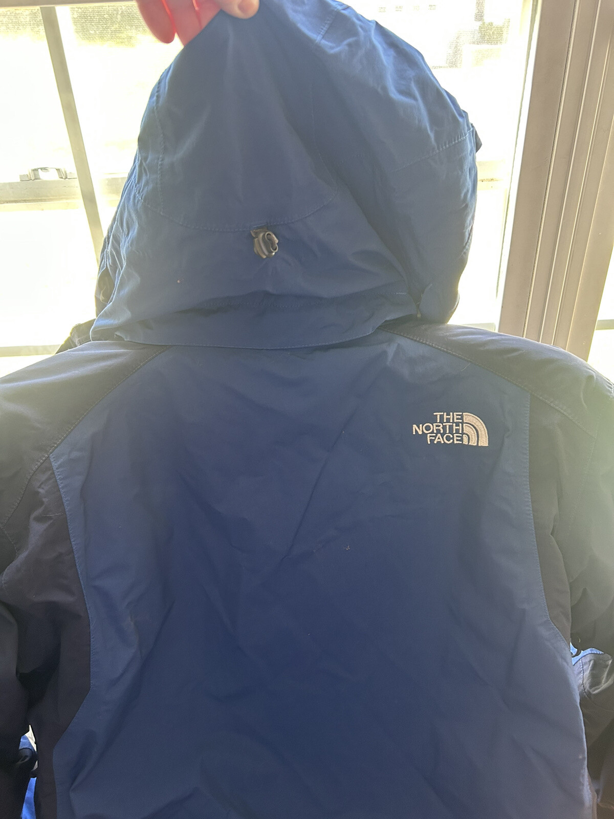 north face jacket - hyvent - unisex - versatile - royal / navy blue XL Excellent image 8
