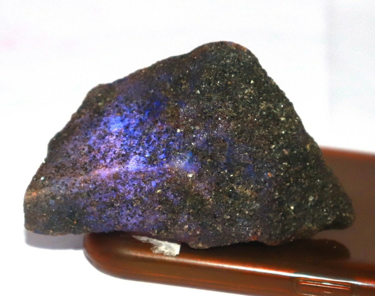 DYED 554.70Ct Certified Natural African Piece Blue Sapphire Cut