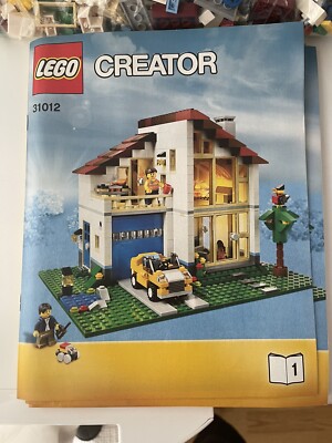Lego Creator 31012 Family House in With Instructions UK