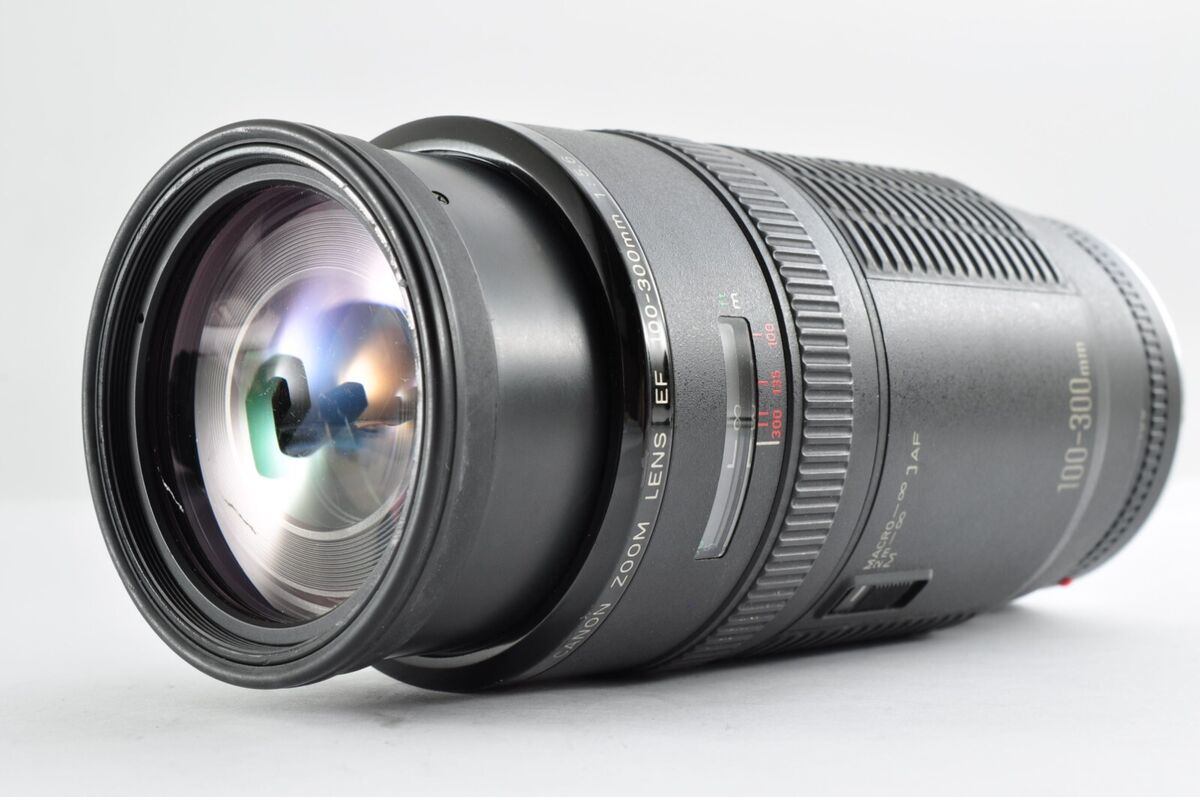 Canon Zoom Lens EF 100-300mm f/5.6 [Exc+2] From Japan