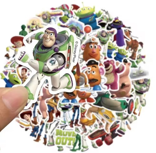 50 x Toy Story Vinyl Waterproof Stickers Graffiti Phone Book Laptop UK Seller - Picture 2 of 8