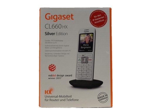 Gigaset CL660HX Mobilteil Silber DECT OVP/Neu
