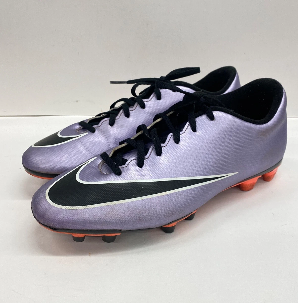 Nike Mercurial Vortex II Urban Cleats Mens Size 12 Lilac Black Bright Mango | eBay