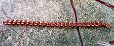 Men's heavy Solid Pure Copper Link Bracelet