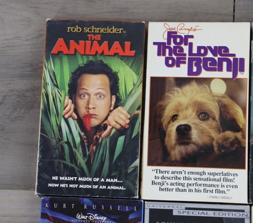 VINTAGE VHS Tape Movie Bundle Lot End of Days Backdraft Saving Private Ryan - Image 2 of 4