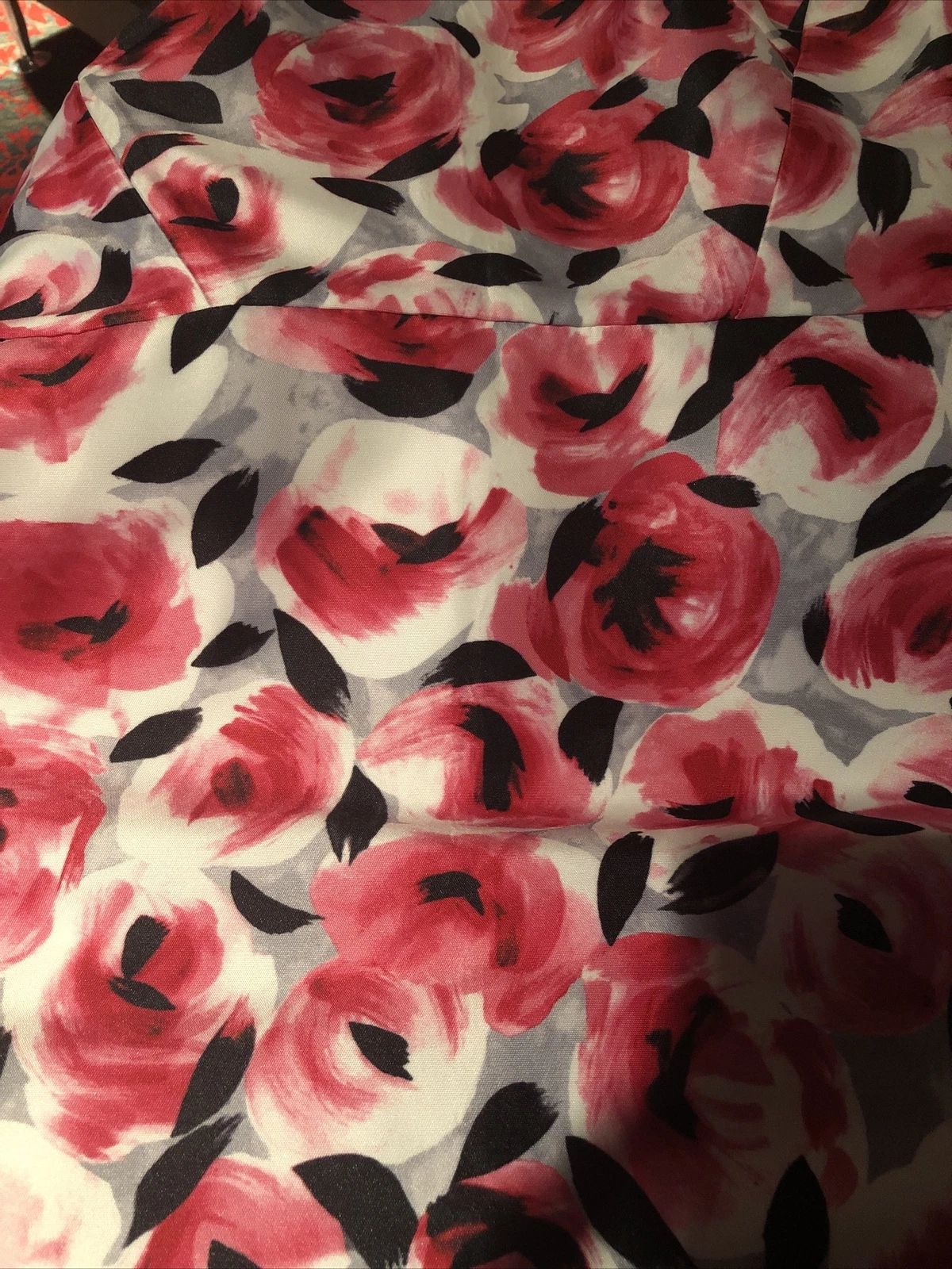 Abito tubino Kate Spade classico nuovo bocciolo di rosa floreale taglia 0