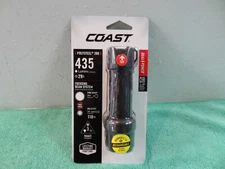 COAST  POLYSTEEL 200 FLASHLIGHT BLACK 435 LUMENS WATERPROOF / CRUSH PROOF 20763