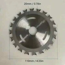 Professional Alloy Woodworking Double Side Saw Blade 20Sawteeth Sharp NEW blade