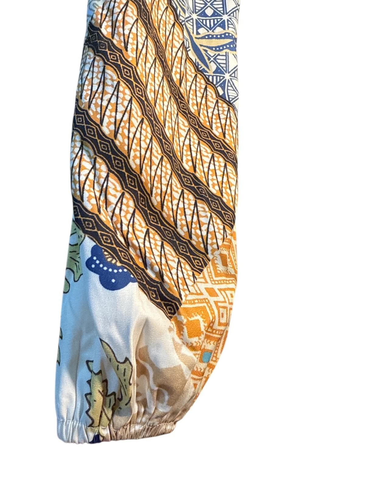 Dalia MacPhee Multicolor Patchwork Button Down Sh… - image 4