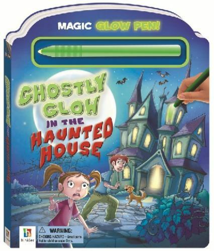 Ghostly Glow in the Haunted House [With Pens/Pencils] by Wallace, Adam