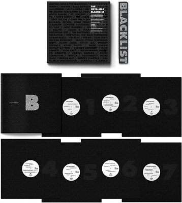 V/A - THE METALLICA BLACKLIST, ORG 2021 EU LIMITED EDN 7LP BOX SET, SEALED!
