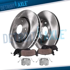 13.07 inch Front Disc Brake Rotors Ceramic Brake Pad for 2011 - 2018 BMW X5 X6