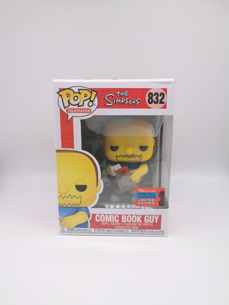 Funko Pop Comic Book Guy The Simpsons 832 Fall Convention 2021 Die Simpsons-image
