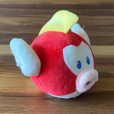 Super Mario Bros Cheep Cheep Plush Fish Stuffed Animal Toy