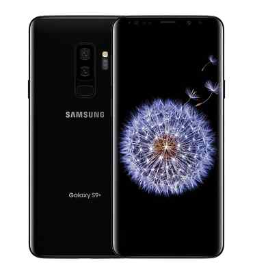 Samsung Galaxy S9 Plus 6.2'' Unlocked 64GB Black - Very Good (Light Burn)