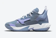 NIKE JORDAN PURPLE BASKETBALL SHOES MENS SIZE US8-10 VOLLEYBALL HIGH TOP MID