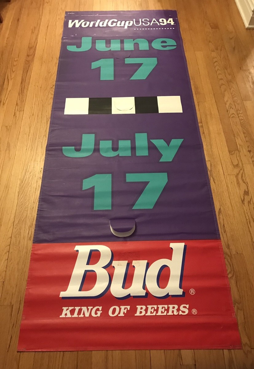 け*ん様 Budweiser 94 World Cup バドワイザー ネオンサイ Budweiser Mundial 94 World Cup Neon Sign For Sale // Neonstation