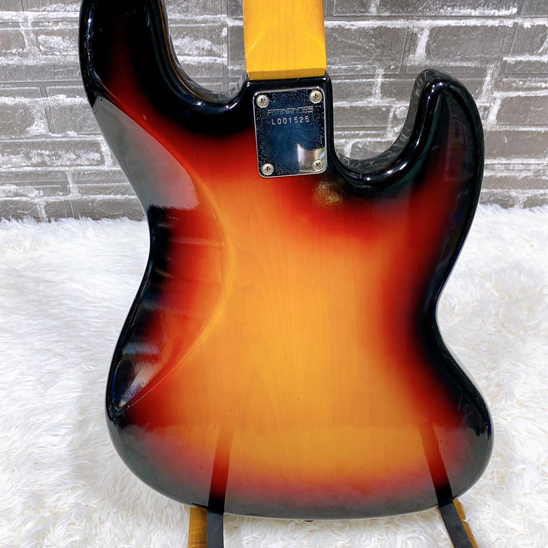 左用　レフティ　FERNANDES ジャズベース 左用 レフティ FERNANDES ジャズベース fernandesリバイバル