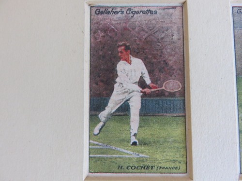 Gallaher Lawn Tennis Celebrities 1928 on Mounted Card. - Picture 5 of 8
