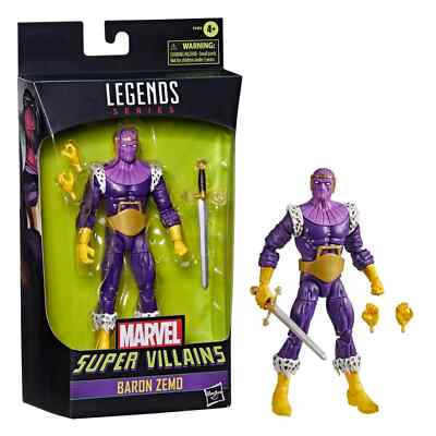 2022 Hasbro Marvel Legends Walgreens Exclusive Baron Zemo 6'' Scale Action Figure