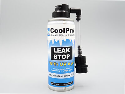40 ml Dichtmittel Klimaanlage Leck Stop mit Uv Kontrastmittel Adapter Nd R134a