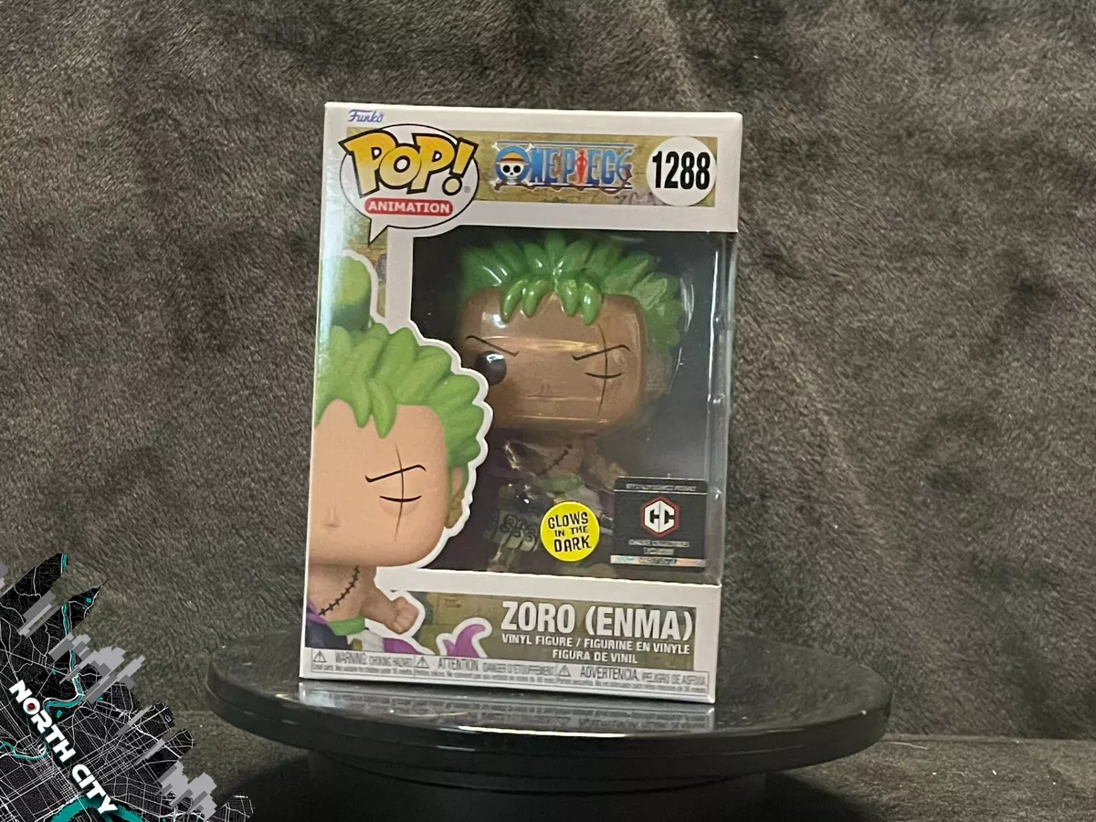 Funko Pop! One Piece: ZORO (ENMA) Vinyl Figure CC Exclusive with protector