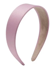 Pink Headband for Women - 1.6 Inch Wide Satin Non-Slip Headband for CosplayHa...