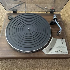 AUDIO REFLEX DD-1979 TURNTABLE WORKING DIRECT DRIVE SEMI AUTO AT CART