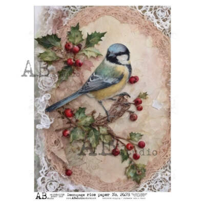 AB Studio, Rice Paper, Decoupage, Mixed Media, Arts, Crafts, A4, 8.27 x ...