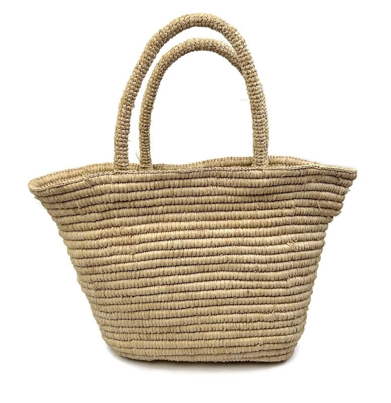 MAR Y SOL Juliana Raffia Open Tote Tassel Beach Vacation Bag - Image 3 of 4