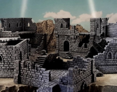 #ad Uvheim Building and Ruins of The City Warhammer $75.00