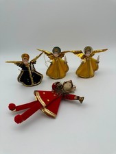 Vintage Koestel Weihnachtsengel, Harlekin, 4 ...