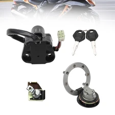 For Suzuki GSXR1300 Hayabusa 1999-2007 Ignition Switch Gas Cap Seat Lock Key Kit