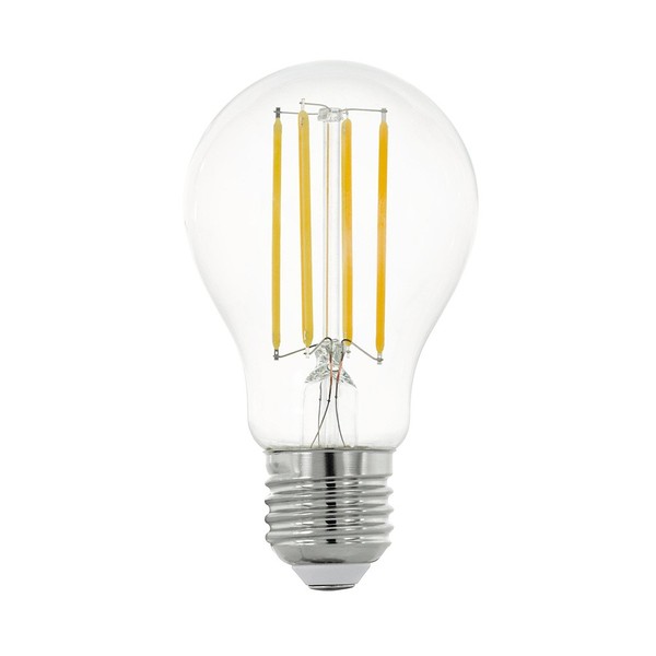 Eglo LED Filament A60 Birne 8W = 75W E27 Klar 1055Lm Retro Lampe Warmweiß 2700K-image