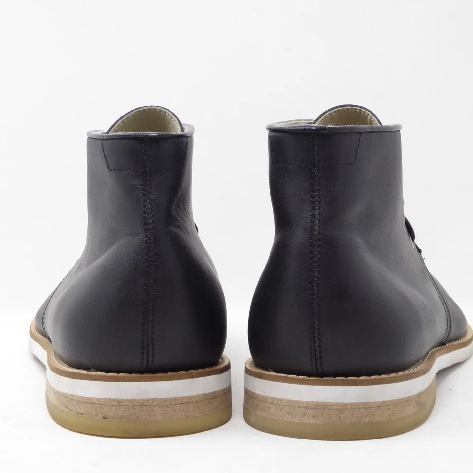 Calvin Klein ALBE Cuero Chukka Botas Para Hombre EE. UU. 12 UE 45.5 Botines Foto 4 de 4