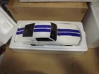 Ottomobile 1/12 1967 Ford mustang shelby GT500 white w/ blue stripes NIB