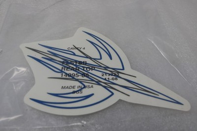 14095-08 NEW OEM 2008 HARLEY-DAVIDSON FLSTSB SOFTAIL CROSSBONES REAR FENDER