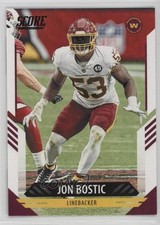 2021 Score Jon Bostic #86 0f3j