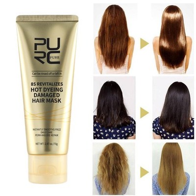 70ml Magische Keratin Haarkur Maske 5 Sekunden repariert Haarschäden T9X0